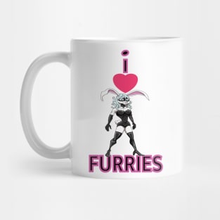 I Heart Furries Mug